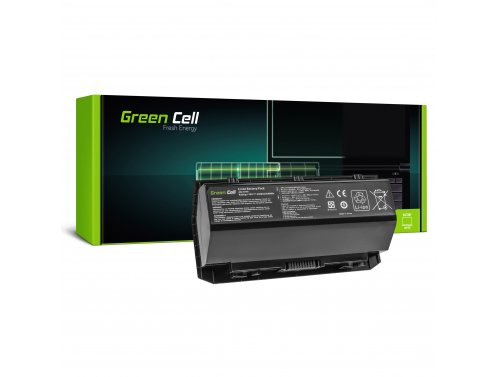 Green Cell Akku A42-G750 tuotteeseen Asus G750 G750J G750JH G750JM G750JS G750JW G750JX G750JZ