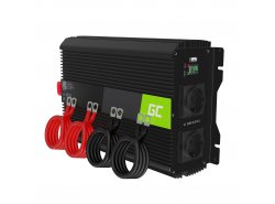 Invertteri Green Cell Pro -invertterijännitemuuntaja 12V - 230V 3000W / 6000W Modifioidun siniaallon