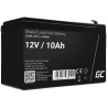 Green Cell® AGM VRLA 12V 10Ah huoltovapaa akku UPS-katkottoman virtalähteen UPS-järjestelmille