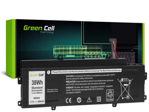 Green Cell ® -kannettavan akku 5R9DD Dell Chromebook 11 3120: lle