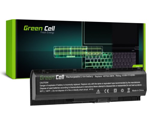 Green Cell -kannettavan akku PA06 HSTNN-DB7K HP Pavilion 17-AB 17-AB051NW 17-AB073NW