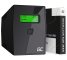 Green Cell Keskeytymätön Virtalähde UPS 800VA 480W LCD-näytöllä + Uusi sovellus