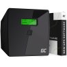 Green Cell Keskeytymätön Virtalähde UPS 1000VA 600W LCD-näytöllä + Uusi sovellus
