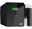Green Cell Keskeytymätön Virtalähde UPS 2000VA 1400W LCD-näytöllä Puhdas Siniaalto + Uusi sovellus