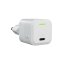 Green Cell Valkoinen Verkkovirtalaturi 33W GaN GC PowerGan MacBookille, iPhonelle, tabletille, Nintendo Switchille – 1x USB-C PD