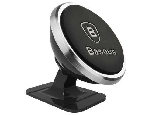 Baseus-autonpidike puhelimelle, kiinnitettävä kojelaudalle, 360 asteen kierto, nopea ja helppo asennus