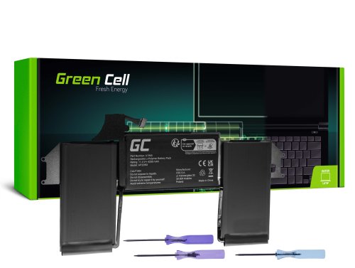 Green Cell Akku A1965 tuotteeseen Apple MacBook Air 13 A1932 A2179 (2018, 2019, 2020)