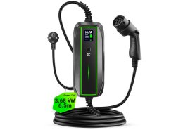 GC EV PowerCable 3,6 kW: n Schuko-tyypin 2 matkapuhelinlaturi sähköautojen ja plug-in-hybridien lataamiseen