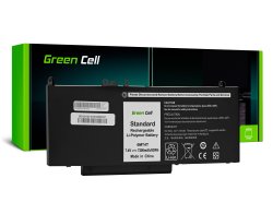 Green Cell Akku 6MT4T 07V69Y tuotteeseen Dell Latitude E5270 E5470 E5570