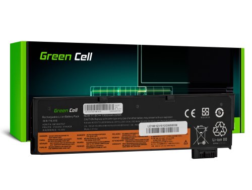 Green Cell Akku 01AV422 01AV490 01AV491 01AV492 tuotteeseen Lenovo ThinkPad T470 T570 T580 T25 A475 A485 P51S P52S