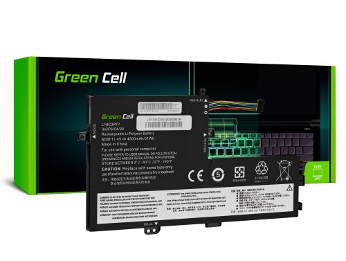 Green Cell Akku L18C3PF7 L18M3PF7 tuotteeseen Lenovo IdeaPad C340-15IIL S340-14API S340-15API S340-15IIL S340-15IWL