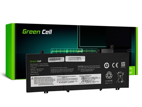 Green Cell Akku L17L3P71 L17M3P71 L17M3P72 tuotteeseen Lenovo ThinkPad T480s