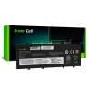 Green Cell Akku L17L3P71 L17M3P71 L17M3P72 tuotteeseen Lenovo ThinkPad T480s