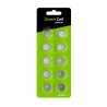 10x Green Cell CR1620 Litium Pastilliparistot 3V 70mAh