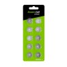 10x Green Cell CR2032 Litium Pastilliparistot 3V 220mAh