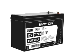 Green Cell ® Gel Batterie AGM 12V 7.2Ah