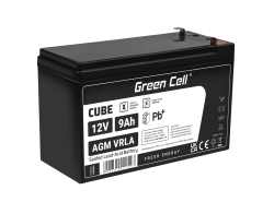 Green Cell ® Gel Batterie AGM 12V 9Ah