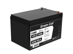 Green Cell ® Gel Batterie AGM 12V 14Ah