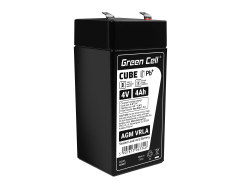 AGM GEL Batterie 4V 4Ah Blei Akku Green Cell Kasse und Waagen