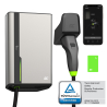 Green Cell GC HabuDen Wallbox 22kW 32A 5m NFC kaapeli tyyppi 2 Smart EV latausasema sähköautoille GC App Bluetooth WiFi