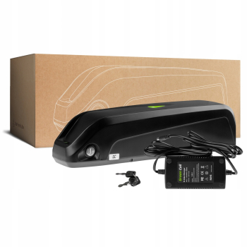 Green Cell Sähköpyörän Akku 36V 14.5Ah 522Wh Down Tube Ebike EC5 varten Ancheer, Samebike, Fafreesja Laturi