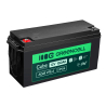 Green Cell Cube AGM VRLA IP54 12V 150Ah huoltovapaa akku matkailuautoon, aurinkopaneeleihin, veneeseen