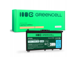 Green Cell Akku HT03XL L11119-855 tuotteeseen HP 250 G7 G8 255 G7 G8 240 G7 G8 245 G7 G8 470 G7, HP 14 15 17, HP Pavilion 14 15
