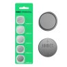 5x litiumakku CR1620 CR 1620 3V 70mAh Greencell nappiakku Blister