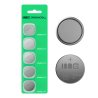 Greencell Blister 5x litiumakku CR2032 3V 220mAh nappiakku avaimelle, kellolle, kauko-ohjaimelle, vaalle