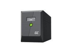 Varmuuskopio UPS Greencell 1500VA 900W PowerProof LCD-näytöllä