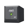 Zasilacz awaryjny UPS Greencell 1000VA 600W PowerProof LCD-näytöllä