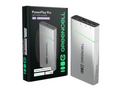 Powerbank Greencell PowerPlay Pro 20800mAh 65W – nopea lataus, PD, Ultra Charge, valmistettu Puolassa