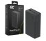 Greencell PowerPlay 30 - musta powerbank 30 000mAh, 22,5W, 4 porttia