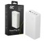 Greencell PowerPlay 30 - valkoinen varavirtalähde, 30 000mAh, 22,5W, 4 porttia