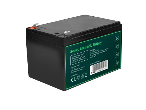 Greencell AGM VRLA 12V 12Ah huoltovapaa akku kassalle leluille kameroille (152x99x100mm)