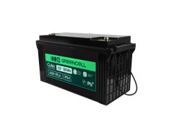 Greencell AGM VRLA 12V 120Ah huoltovapaa akku veneille aurinkopaneeleille (173x406x233mm)