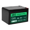 Greencell AGM VRLA 12V 12Ah huoltovapaa akku kassakoneisiin, leluille, kameroille (151x98.5x95mm)