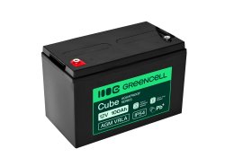 Greencell AGM VRLA 12V 100Ah huoltovapaa akku UPS-virtalähteelle, vaa'alle, asuntovaunulle (332x175x220mm)