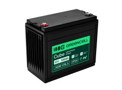 Greencell AGM VRLA 12V 135Ah huoltovapaa akku veneisiin, aurinkosähköön, aurinkopaneeleihin (341x173x287mm)