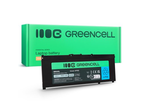 Greencell akku HP SR03XL HP Pavilion Gaming 15