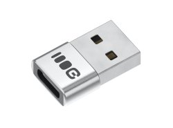 Adapteri Plug&Play Greencell 2,4 A USB-A – USB-C 480 Mbps 12 W alumiini