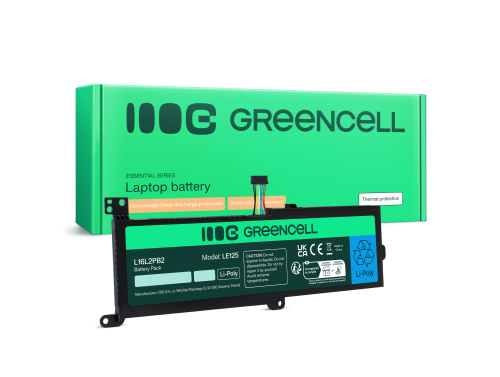 Green Cell Akku L16C2PB2 L16M2PB1 tuotteeseen Lenovo IdeaPad 3-15ADA05 3-15IIL05 320-15IAP 320-15IKB 320-15ISK 330-15IKB