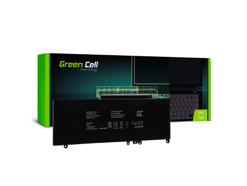 Green Cell Akku G5M10 0WYJC2 tuotteeseen Dell Latitude E5250 E5450 E5550
