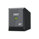 Varmuuskopio UPS Greencell 1500VA 900W PowerProof LCD-näytöllä