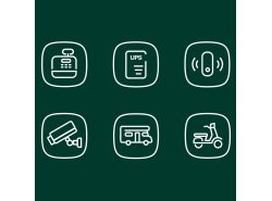 Green Cell CUBE AGM IP54 VRLA 12V 55Ah huoltovapaa akku leikkurin skootterin veneen pyörätuolin golfkärryyn