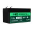 Green Cell® AGM VRLA 12V 1.3Ah huoltovapaa akku hälytysjärjestelmään, kassakoneeseen, leluihin, vaaoihin, tulostimiin