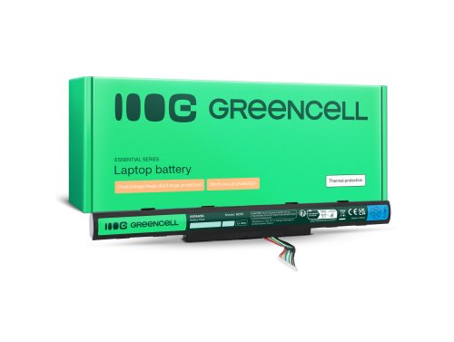 Green Cell Akku AS16A5K tuotteeseen Acer Aspire E15 E5-553 E5-553G E5-575 E5-575G F15 F5-573 F5-573G
