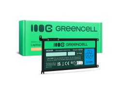 Green Cell Akku WDX0R WDXOR tuotteeseen Dell Inspiron 5368 5378 5379 5565 5567 5568 5570 5765 5767 5770 Vostro 5468 5568