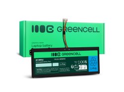 Green Cell Akku AC14B13J AC14B18J tuotteeseen Acer Aspire 3 A315-23 A315-55G ES1-111M ES1-331 ES1-531 ES1-533 ES1-571