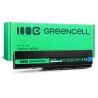 Green Cell Akku A32-K52 tuotteeseen Asus K52 K52D K52F K52J K52JB K52JC K52JE K52N X52 X52F X52N X52J A52 A52F